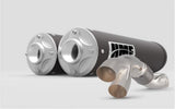 HMF Can-Am Maverick R Big Core Dual Turbo Back Exhaust Systems
