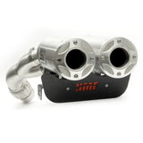 HMF Can-Am Maverick R Big Core Dual Turbo Back Exhaust Systems