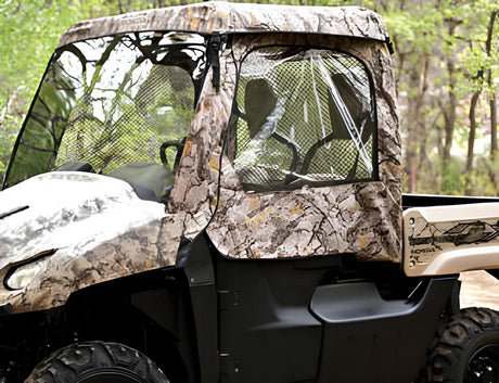 Honda '10-'13 Big Red Soft Side Camo Cab Curtains