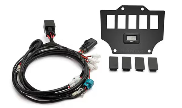 Honda '21 Talon 1000R Switch Plate with Volt Meter