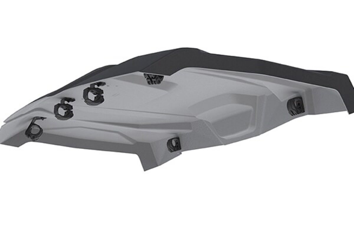 Honda '25 Pioneer 1000 Hard Roof - Gray/Black