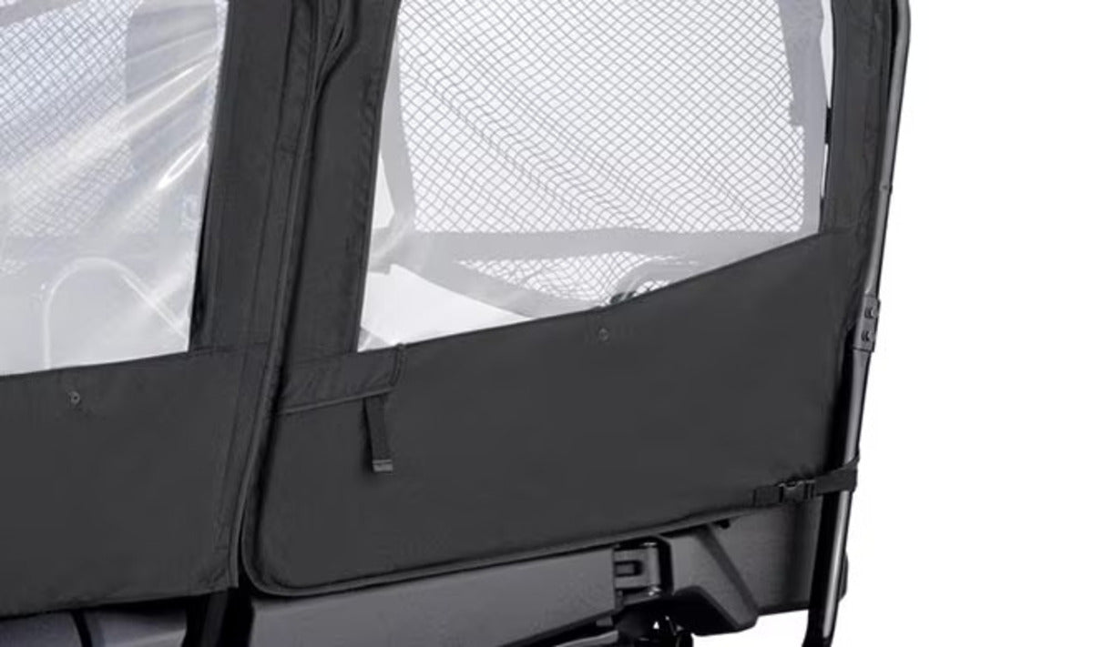 Honda '25 Pioneer 700-4 Forest Rear Doors Black