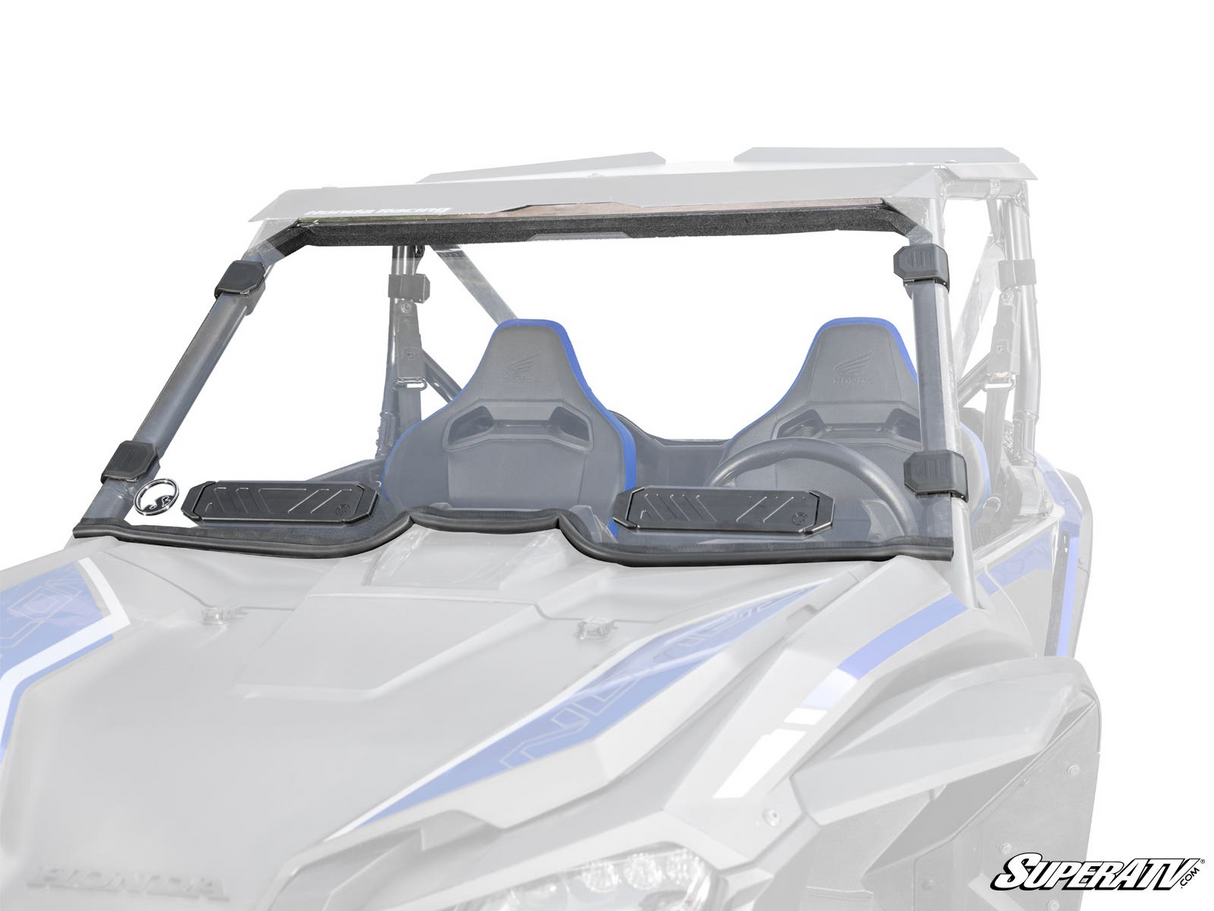 SuperATV Honda Talon 1000X Scratch-Resistant Vented Full Windshield