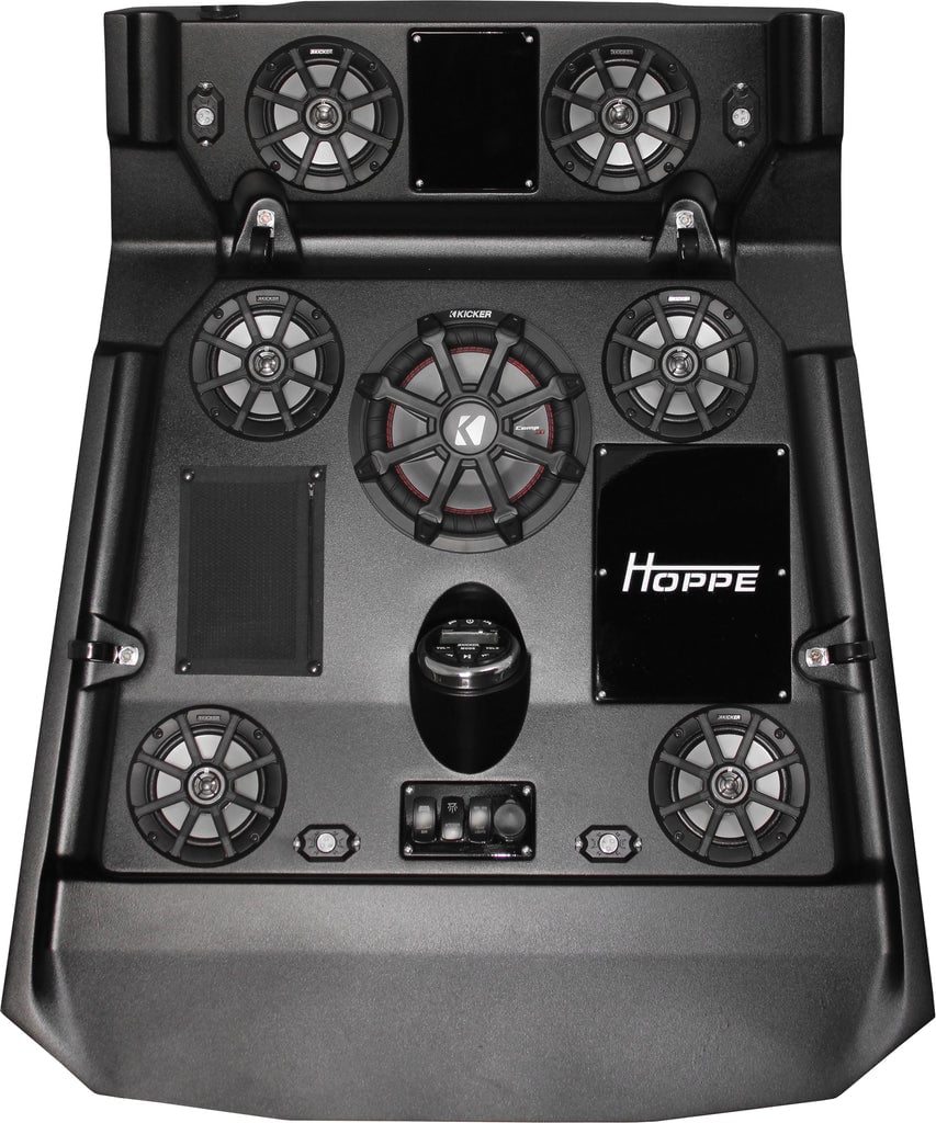 Hoppe Industries Polaris RZR 2-Seat Audio Shade