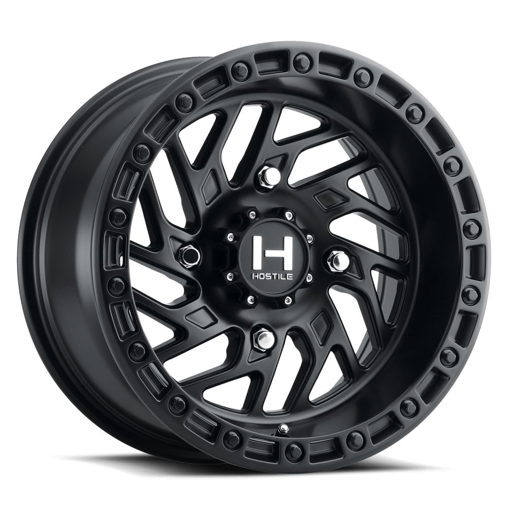 Hostile H116 Jigsaw UTV Wheel - Satin Black