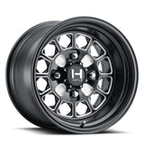Hostile H125 Prismo UTV Wheel - Satin Black Milled