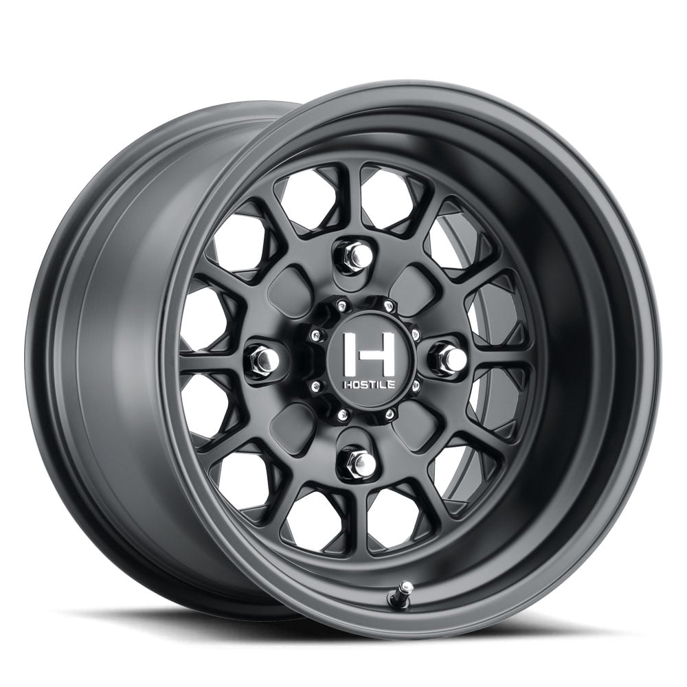 Hostile H125 Prismo UTV Wheel - Satin Black
