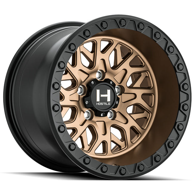 Hostile H133 Glamis 5 Lug UTV Wheel - Matte Bronze