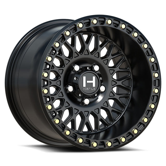 Hostile H201 Jackal 5 Lug Wheel - Satin Ashpalt