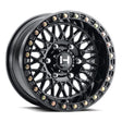 Hostile H201 Jackal 6 Lug Wheel - Gloss Ashpalt