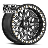 Hostile H333 Glamis Beadlock 5 Lug Wheel - Blade Cut