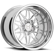 Hostile HF26 Gecko 5 Lug UTV Wheel - Polished