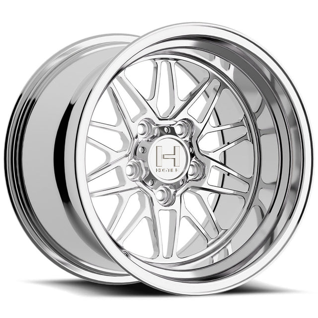 Hostile HF26 Gecko 5 Lug UTV Wheel - Polished