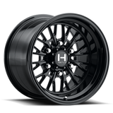 Hostile HF28 Hurricane Wheel - Asphalt (Gloss Black)