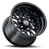 Hostile HF28 Hurricane Wheel - Asphalt (Gloss Black)