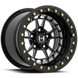 Hostile HF32 Forged Rival Beadlock Wheel Blade Cut - Gloss Black