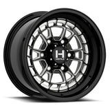 Hostile HF32 Forged Rival Beadlock Wheel Blade Cut - Gloss Black