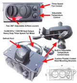 Ice Crusher Heater '06-'13 Yamaha Rhino Cab Heater