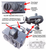 Ice Crusher Heater Universal Ice Crusher Compact Cab Heater