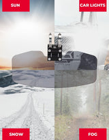 Kemimoto Honda  Pioneer 1.5-2 in Roll Fit UTV Bars Windshield