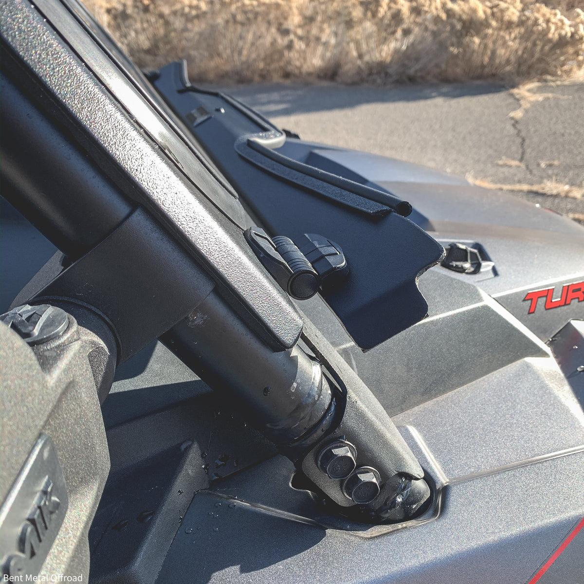 Bent Metal '19-'23 Polaris RZR XP 1000/Turbo Vented Glass Windshield