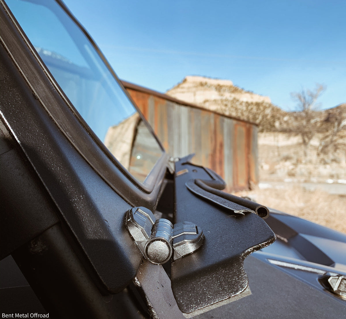Bent Metal '19-'23 Polaris RZR XP 1000/Turbo Vented Glass Windshield
