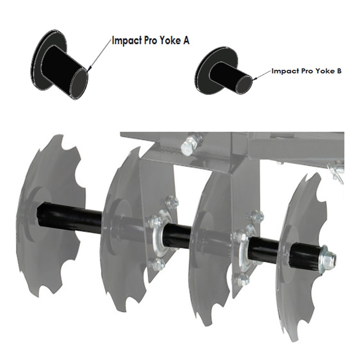 Impact Implements Pro Disc Plow (IP4471_BK) Replacement Parts