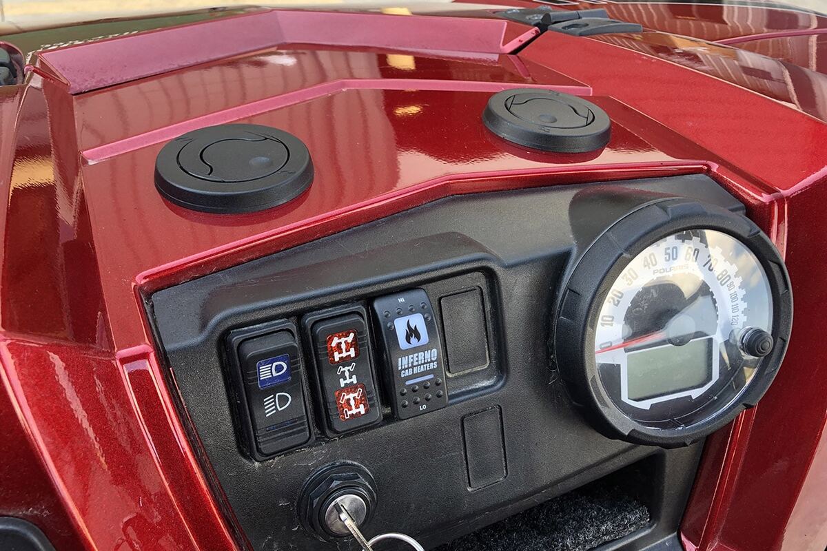 Inferno '10-'15 Polaris Ranger 800 Cab Heater with Defrost