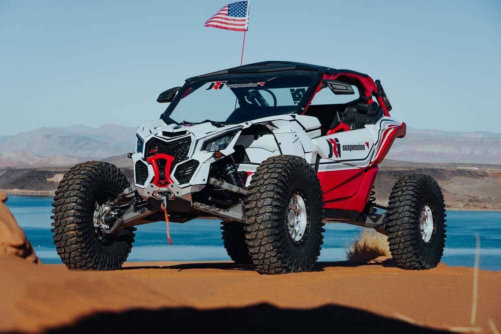 JRI Can-Am Maverick X3 XRS Lower Shock Mount Front A-Arms