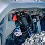 Zbroz Honda Pioneer 1000 2.2" XO-IFP Series Rear Exit Shocks
