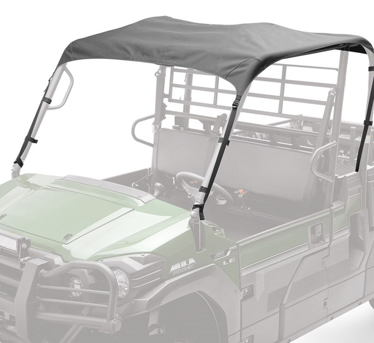 Kawasaki '25 Mule Pro-DX EPS Black Soft Roof