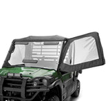 Kawasaki '25 Mule Pro-DX EPS Soft Cab Enclosure & Black Soft Door Set
