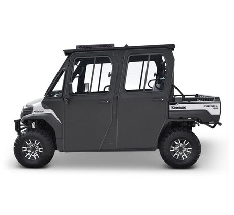 Kawasaki '25 Mule Pro-DXT EPS Hard Cab Enclosure by Curtis w/ Roof Top A/C, MULE PRO-DXT Power Kit, & AS1 Windshield