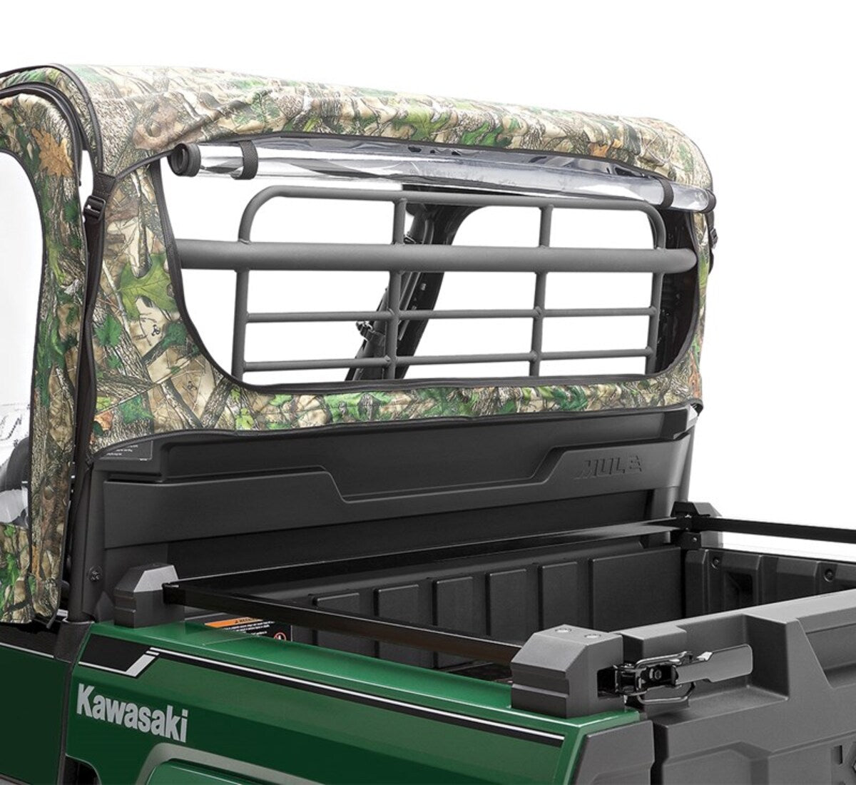 Kawasaki '25 Mule Pro-MX EPS Cab Enclosure & HTC Green Soft Back True Timber