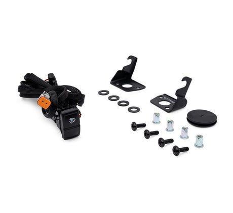 Kawasaki '25 Ridge Crew HVAC Front Bumper Led Lightbar Installation Kit