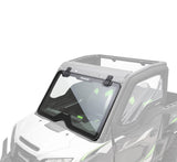 Kawasaki '25 Ridge Crew HVAC Glass Flip-Up Windshield