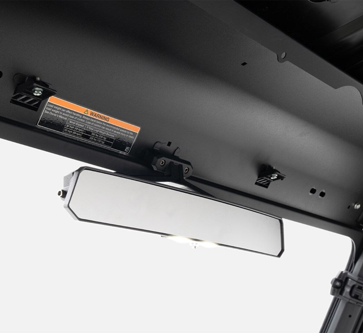 Kawasaki '25 Ridge Crew HVAC Lighted Wide Angle Rear View Mirror