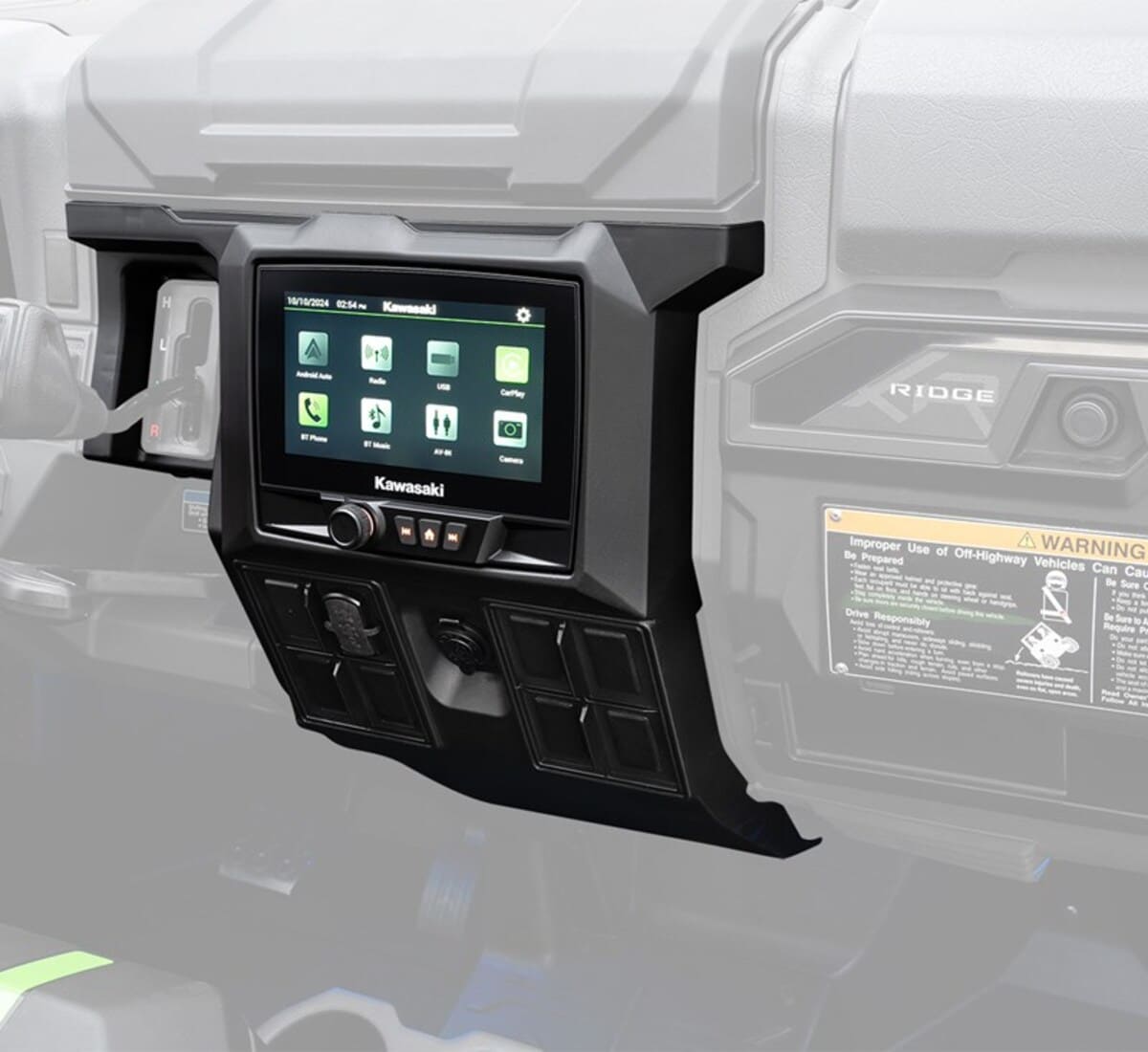 Kawasaki '25 Ridge Crew Interactive Display & Mount Kit