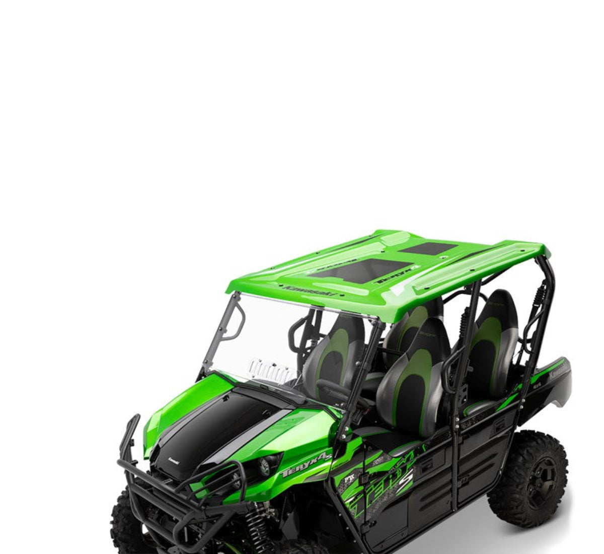 Kawasaki '25 Teryx 4 KQR Polycarbonate Green Roof