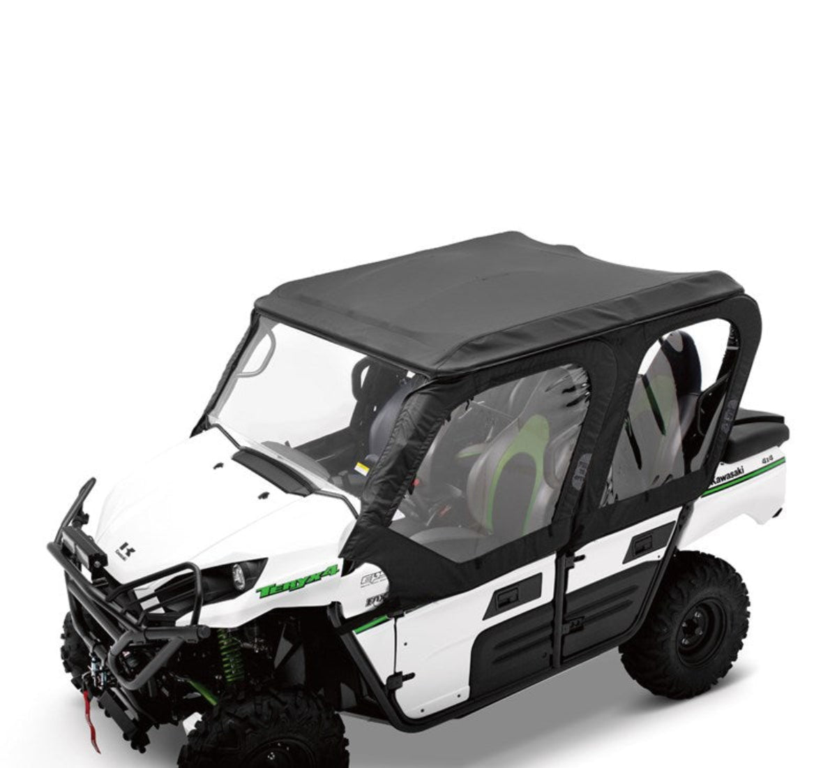 Kawasaki '25 Teryx 4 Soft Cab Enclosure & Black Door Set 