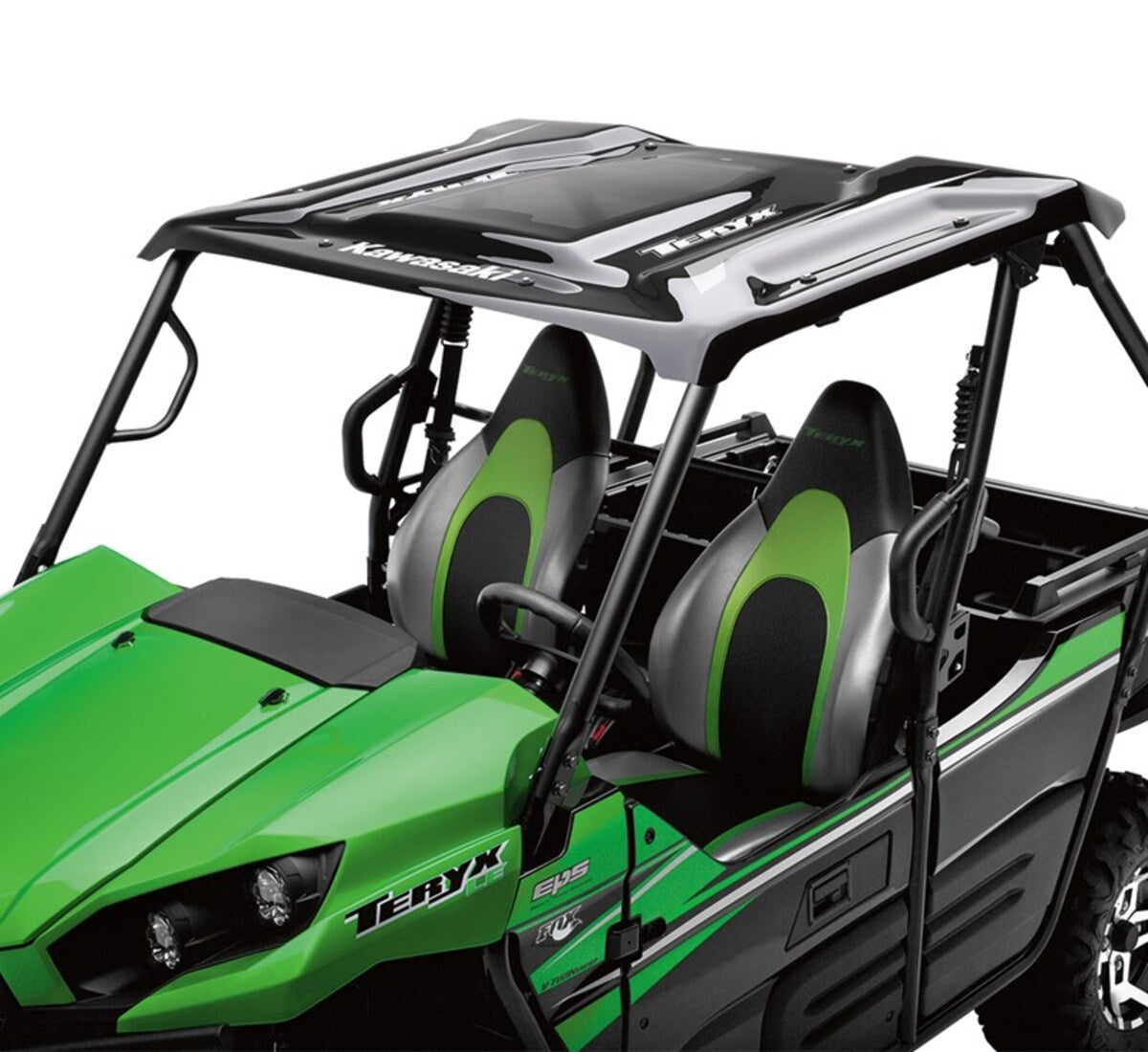 Kawasaki '25 Teryx S LE KQR Black Polycarbonate Roof