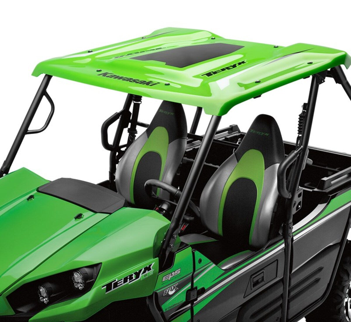 Kawasaki '25 Teryx S LE KQR Green Polycarbonate Roof