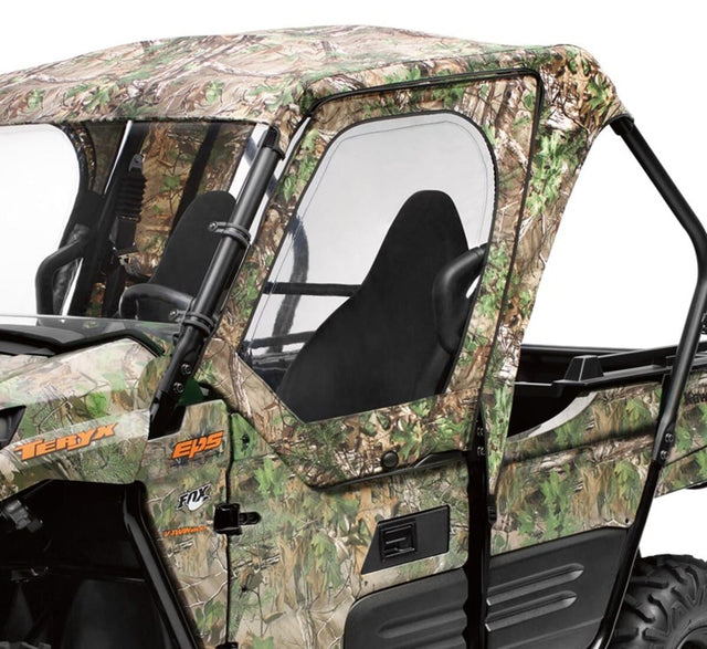 Kawasaki '25 Teryx S LE Realtree XTRA Green Soft Cab Enclosure Door Set
