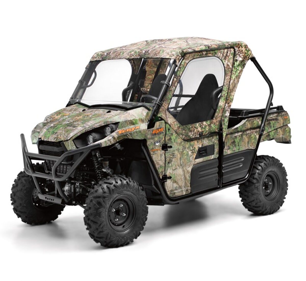 Kawasaki '25 Teryx S LE Realtree Xtra Green Soft Cab Enclosure Roof & Back