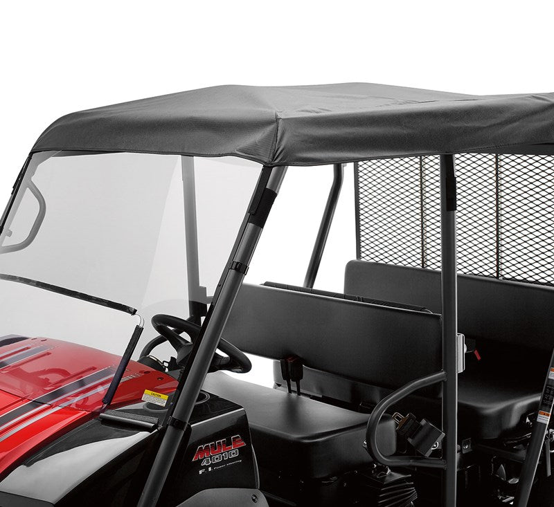 Kawasaki '26 Mule 4000 Trans Soft Roof - Black