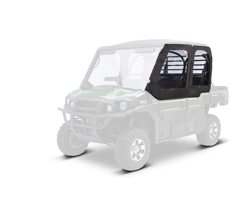 Kawasaki '26 Mule Pro-FXT 1000 LE Soft Cab Enclosure & Soft Door Set - Black