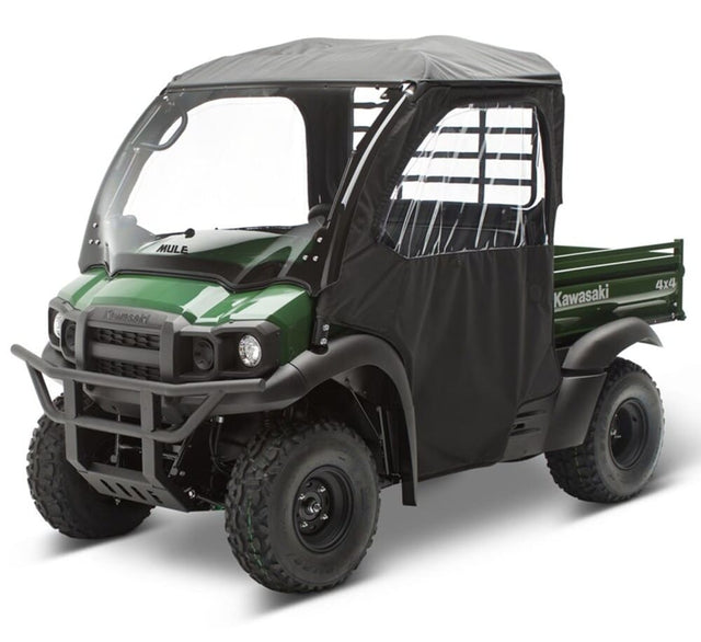 Kawasaki '26 Mule SX Soft Cab Enclosure, Roof and Back, Black