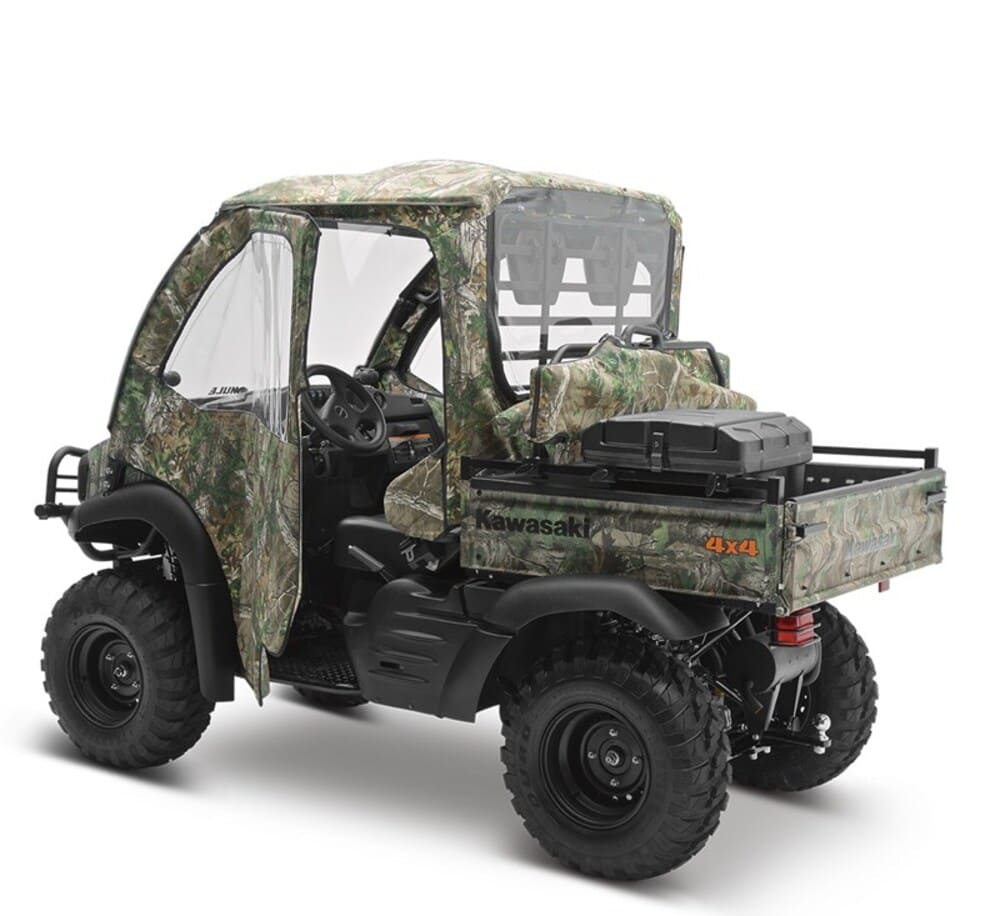 Kawasaki '26 Mule SX Soft Cab Enclosure, Roof / Back, Real tree XTRA Green