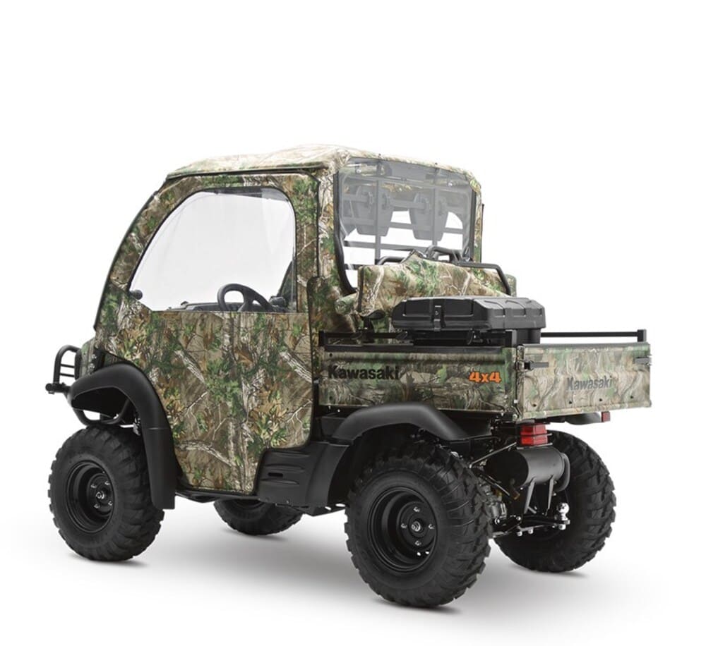 Kawasaki '26 Mule SX Soft Cab Enclosure, Roof / Back, Real tree XTRA Green