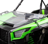 Kawasaki '26 Teryx KRX 4 1000 Blackout Edition Flip-Down Polycarbonate Windshield